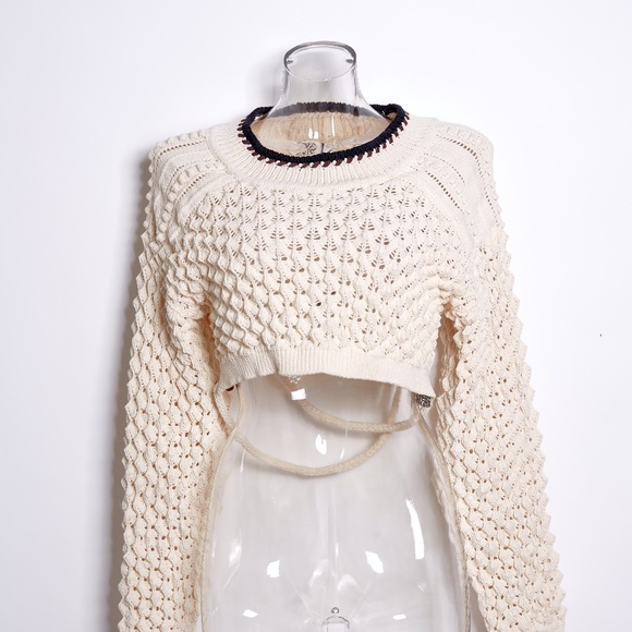 Zara Sweaters - Zara off white knitted sweater